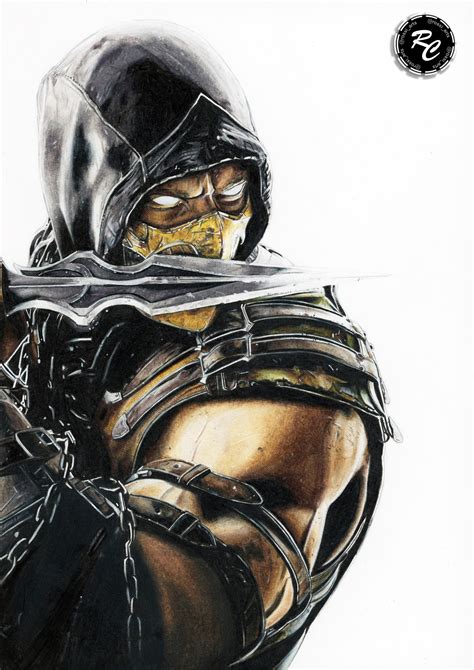 mortal kombat drawings